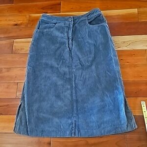 Vintage corduroy skirt